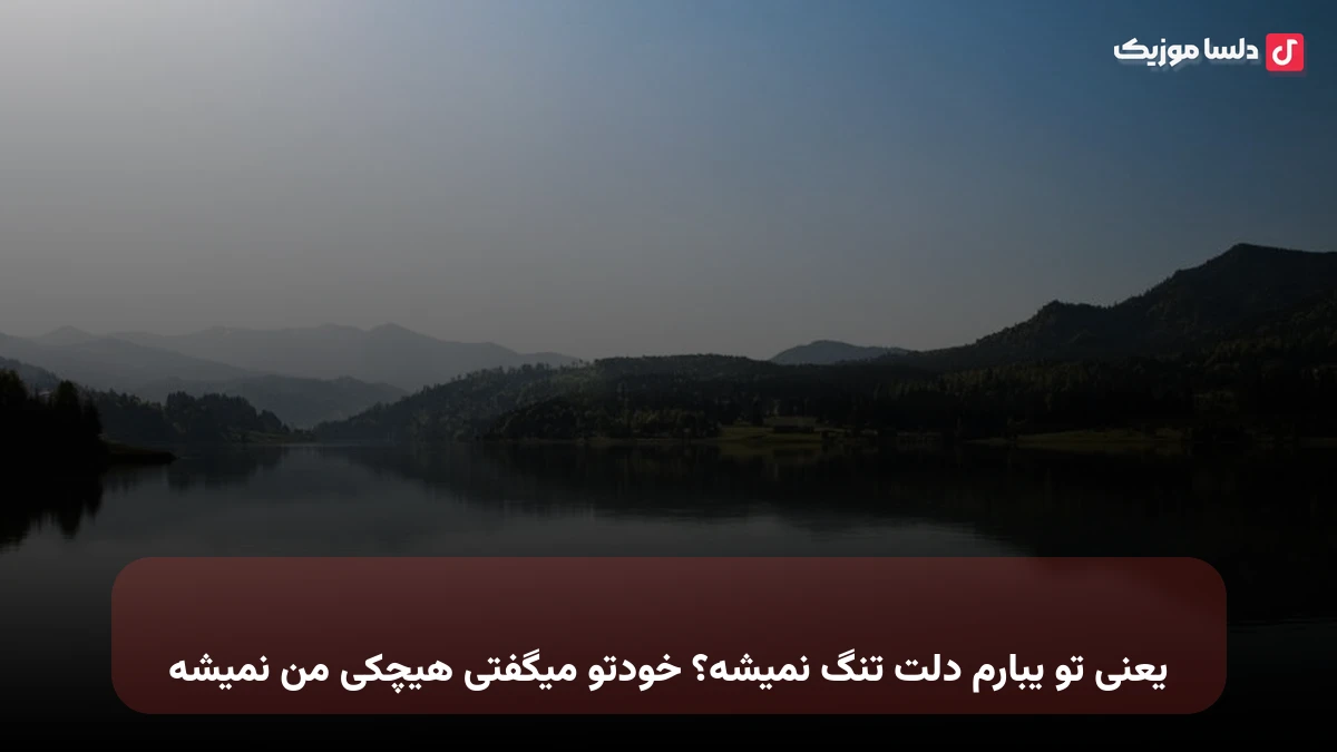 یعنی تو یبارم دلت تنگ نمیشه خودتو میگفتی هیچکی من نمیشه